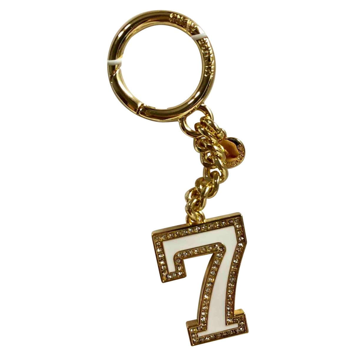 Bag charm Michael Kors Gold in Metal 